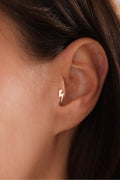 14 Ayar Altın Şimşek Tragus Küpe