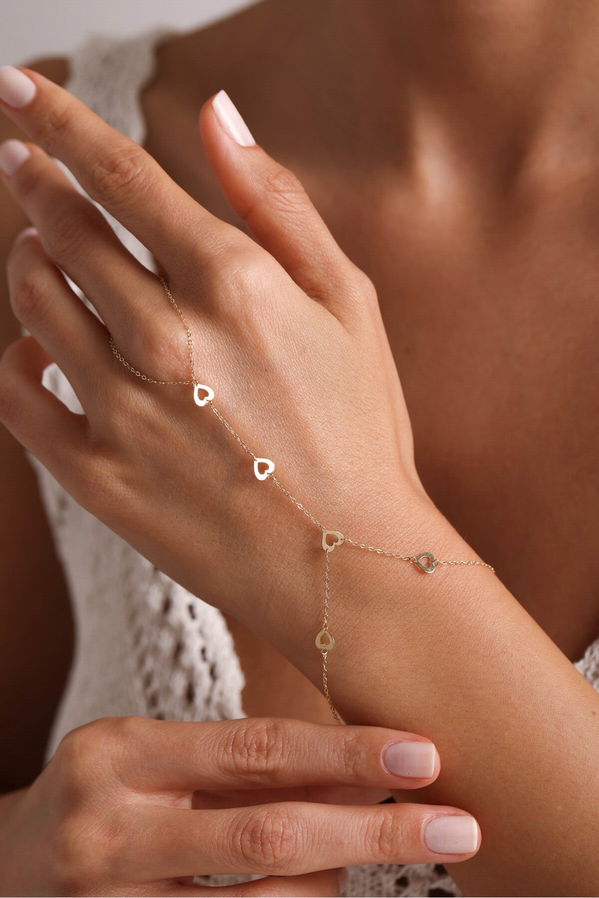 14 Ayar Altın Kalp Nuo Işıltılı Şahmeran