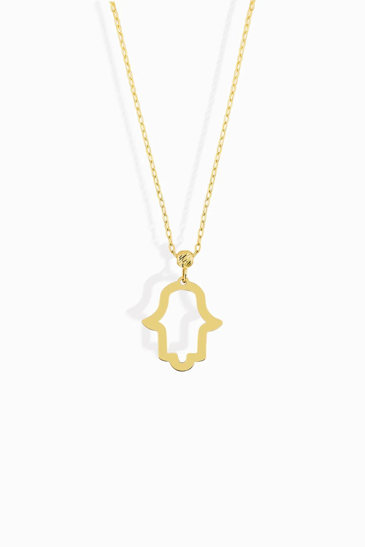 Altın Fatma'nın Eli Hamsa Kolye